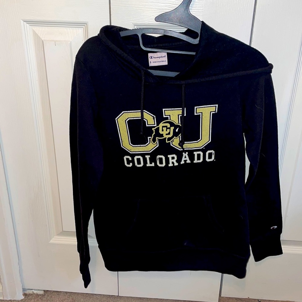 🦬Womens CU Boulder University Champion Small Hoodie